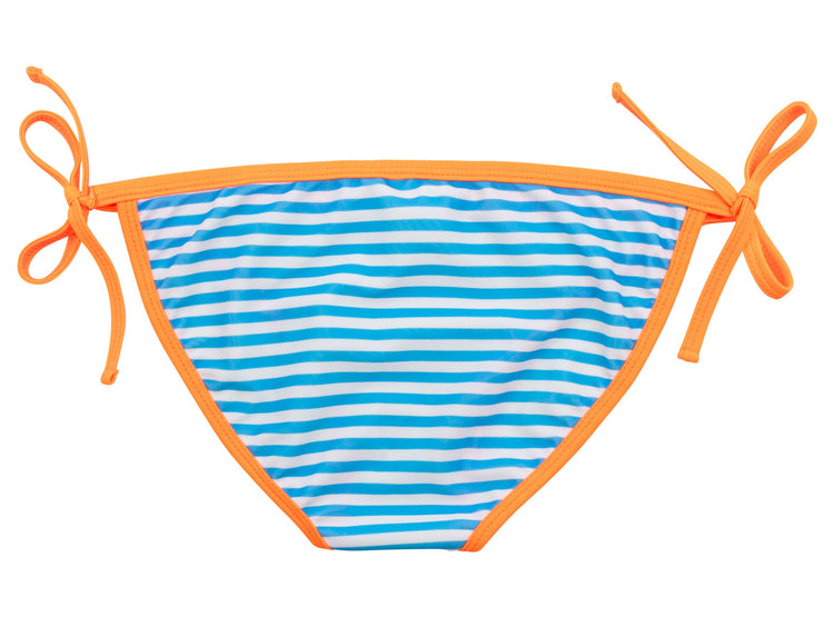 AQUA STRIPE Abby Bikini Bottom
