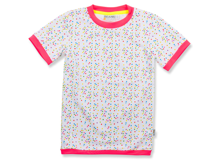 confetti Buddy Short Sleeve Swim Tee