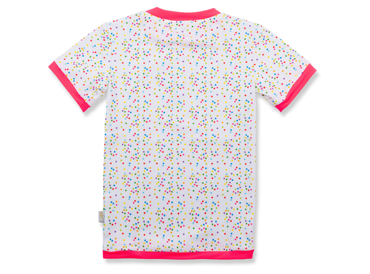 confetti Buddy Short Sleeve Swim Tee