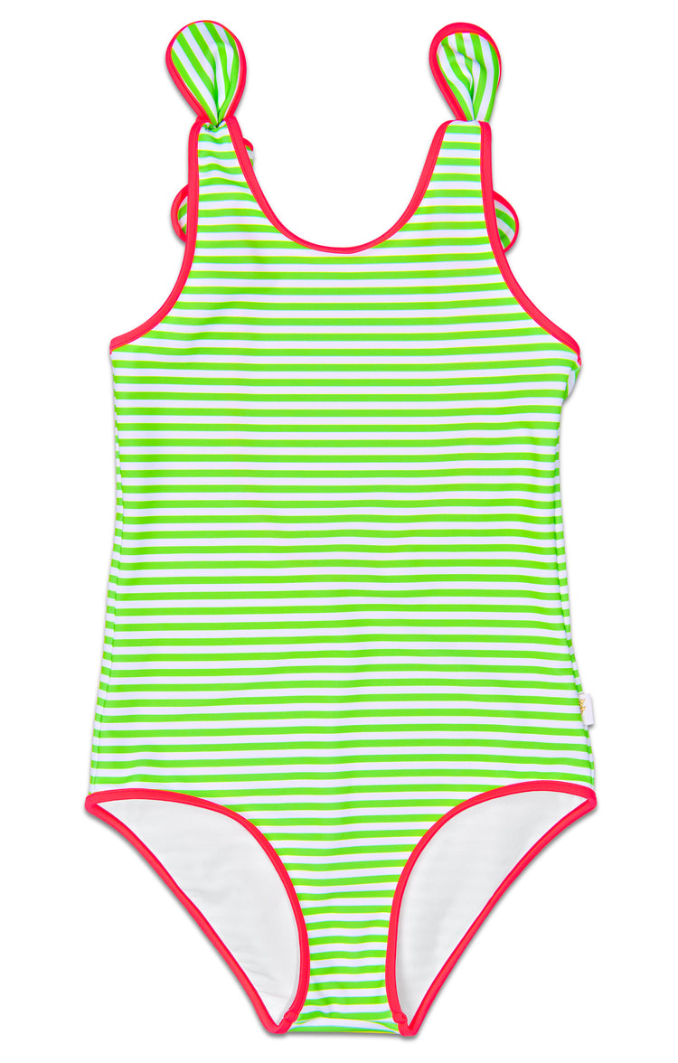 grass stripes Bella Swimsuit