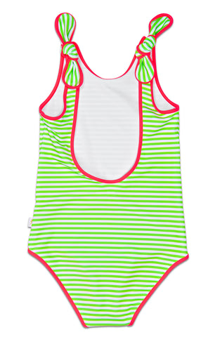 grass stripes Bella Swimsuit